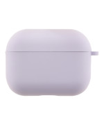 Чохол - футляр Silicone Case with microfibra для Airpods Pro 3, Elegant purple