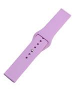 Ремінець Silicone 20mm Original Button Design для Samsung / Amazfit / Huawei, Lavander