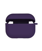 Чохол Silicone Case with microfibra для Airpods Pro 2, Purple