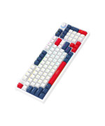 Ігрова Bluetooth Клавіатура XO KB-08, Blue - White - Red