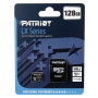 Карта Памяти Patriot LX Series MicroSDXC (UHS-1) 128Gb 10 Class & Adapter, Black