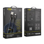 Data - кабель YOKI SMART YK-SM31 USB to Lightning 12W​ 2m, Black-Blue