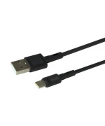 Data Кабель USB Hoco X83 Type-C 3А 1м, Black