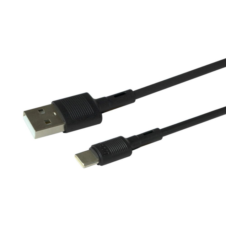 Data Кабель USB Hoco X83 Type-C 3А 1м, Black