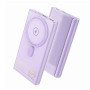 Портативна мобільна батарея Power Bank Hoco Q22 Taurus 22.5W / PD20W magnetic digital display 10000mAh, Purple