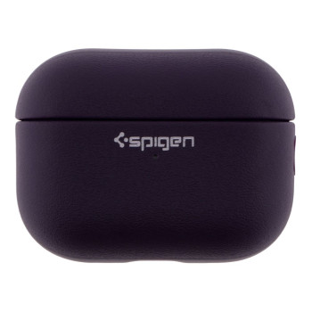 Чехол Spigen Leather Armor для Airpods Pro 2, Purple