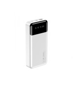 Универсальная мобильная батарея Power Bank XO PR192 PD20W / QC18W digital light display 20000 mAh, White