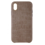 Чохол-накладка Leather Croc Case для Apple iPhone XS Max