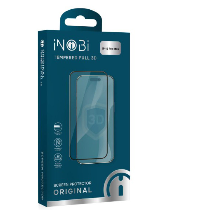 Захисне скло iNOBI Original 3D для iPhone 16 Pro Max