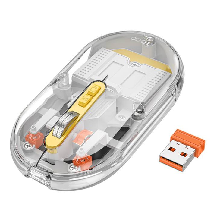 Беспроводная Wireless Мышь Hoco GM35 2,4G, Gray