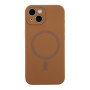 Чехол - накладка Silicone Case Full Camera with Magsafe для iPhone 13 new brown