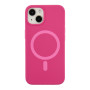 Чехол - накладка Silicone Case with Magsafe для iPhone 13 manyue red