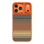Чехол Kajsa Resort Collection Gradient Stripe with MagSafe для iPhone 17 Pro Max orange plus b-ring
