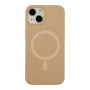 Чехол - накладка Silicone Case with Magsafe для iPhone 13 desert gold
