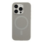 Чохол - накладка Silicone Case with Magsafe для iPhone 15 Pro titanium grey