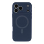Чехол Glow Silicone Case Full Camera with Magsafe для iPhone 18 Pro dark blue