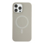 Чехол - накладка Silicone Case with Magsafe для iPhone 13 Pro Max titanium grey