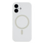 Чехол Glow Silicone Case Full Camera with Magsafe для iPhone 17 white