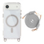 Чехол TPU+PC LanyardCase with MagSafe для iPhone 17 Air titanium grey
