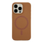 Чехол - накладка Silicone Case with Magsafe для iPhone 13 Pro new brown