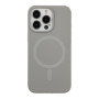 Чехол - накладка Silicone Case with Magsafe для iPhone 13 Pro titanium grey