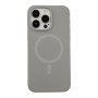 Чохол - накладка Silicone Case with Magsafe для iPhone 14 Pro Max titanium grey