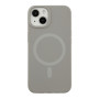 Чехол - накладка Silicone Case with Magsafe для iPhone 13 titanium grey