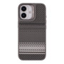 Чехол Kajsa Resort Collection Gradient Stripe with MagSafe для iPhone 17 grey