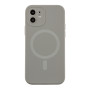Чохол - накладка Silicone Case Full Camera with Magsafe для iPhone 12 titanium grey