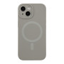 Чохол - накладка Silicone Case Full Camera with Magsafe для iPhone 15 titanium grey