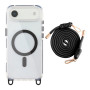 Чехол TPU+PC LanyardCase with MagSafe для iPhone 17 Air black