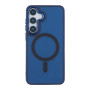 Чохол TPU+PC Space Magnetic Color with Magsafe для Samsung Galaxy S25 5G (S931) dark blue