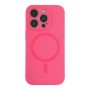 Чохол - накладка Silicone Case Full Camera with Magsafe для iPhone 15 Pro Max manyue red