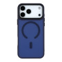 Чехол TPU+PC ShadowMat with MagSafe для iPhone 18 Pro Max dark blue
