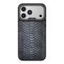 Чохол Kajsa Glamorous Collection Snake Pattern with MagSafe для iPhone 17 Pro Max black o-ring