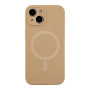 Чохол - накладка Silicone Case Full Camera with Magsafe для iPhone 15 desert gold