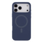 Чехол Glow Silicone Case with Magsafe для iPhone 18 Pro Max dark blue