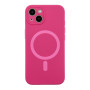 Чохол - накладка Silicone Case Full Camera with Magsafe для iPhone 13 manyue red