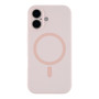 Чохол Glow Silicone Case Full Camera with Magsafe для iPhone 17 pink