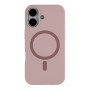Чехол Glow Silicone Case with Magsafe для iPhone 17 pink