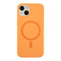 Чохол - накладка Silicone Case with Magsafe для iPhone 13 orange