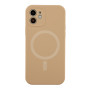 Чохол - накладка Silicone Case Full Camera with Magsafe для iPhone 12 desert gold