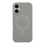 Чохол - накладка Silicone Case with Magsafe для iPhone 16 titanium grey