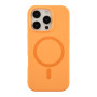 Чохол - накладка Silicone Case with Magsafe для iPhone 16 Pro orange