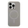 Чехол - накладка Silicone Case with Magsafe для iPhone 14 Pro titanium grey