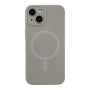 Чохол - накладка Silicone Case Full Camera with Magsafe для iPhone 14 titanium grey