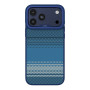 Чехол Kajsa Resort Collection Gradient Stripe with MagSafe для iPhone 17 Pro Max blue plus o-ring