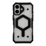 Чехол ArmorHex Magnetic Case для iPhone 17 transparent black