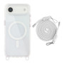 Чехол TPU+PC LanyardCase with MagSafe для iPhone 17 Air white