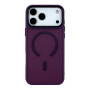 Чехол TPU+PC ShadowMat with MagSafe для iPhone 18 Pro dark purple
